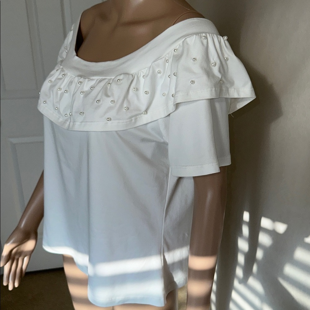 Elegant JULYS & JK  women’s blouse. Size Large - Picture 4 of 12
